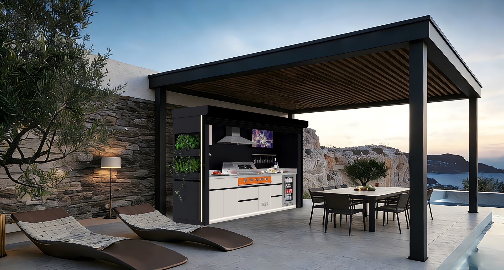 Rulljalusi BBQ Pod